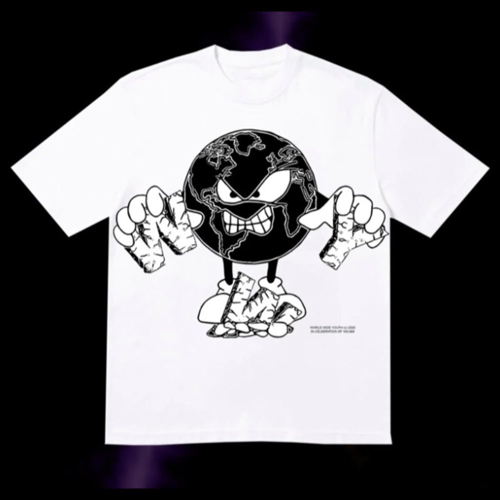 NEW World Wide Youth WWY Earth Tee